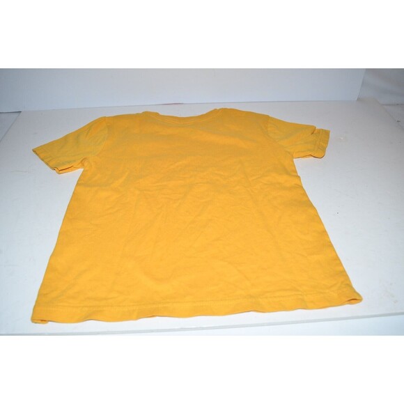 Tommy Bahama Boys Shirt Sz 5/6 Yellow Short Sleeve Athletic Active Pocket Tee - Picture 6 of 6
